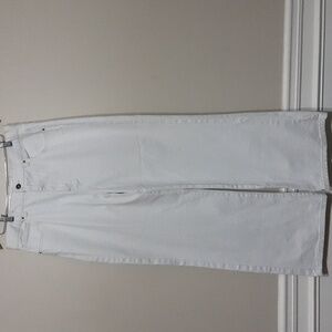 - New Cotton on jean women size 12 long wide leg off-white Y2K street wear